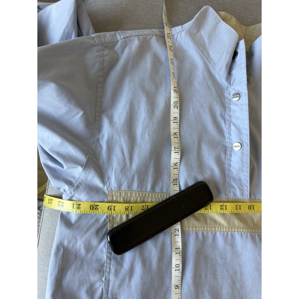 Antigua Women's Athletic Golf funnel neck blue lightweight Jacket Sz-S relaxed - Picture 5 of 14